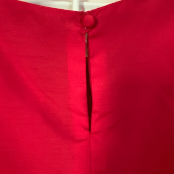 Vintage Red Blouse - Picture 2 of 9